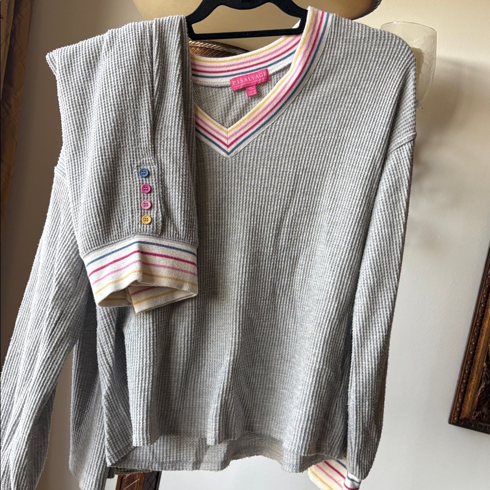 PJ salvage two-piece outfit